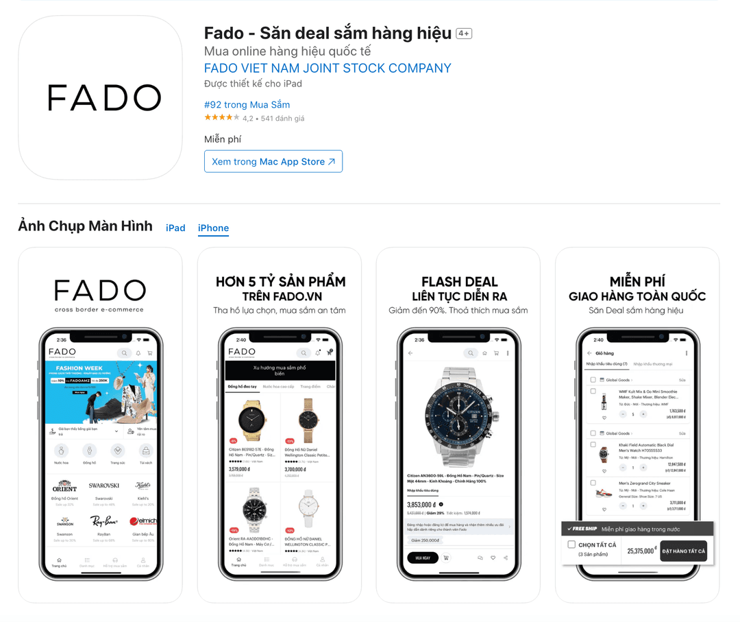 Fado Mobile APP